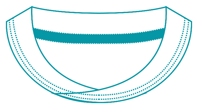 Cross Over Collar