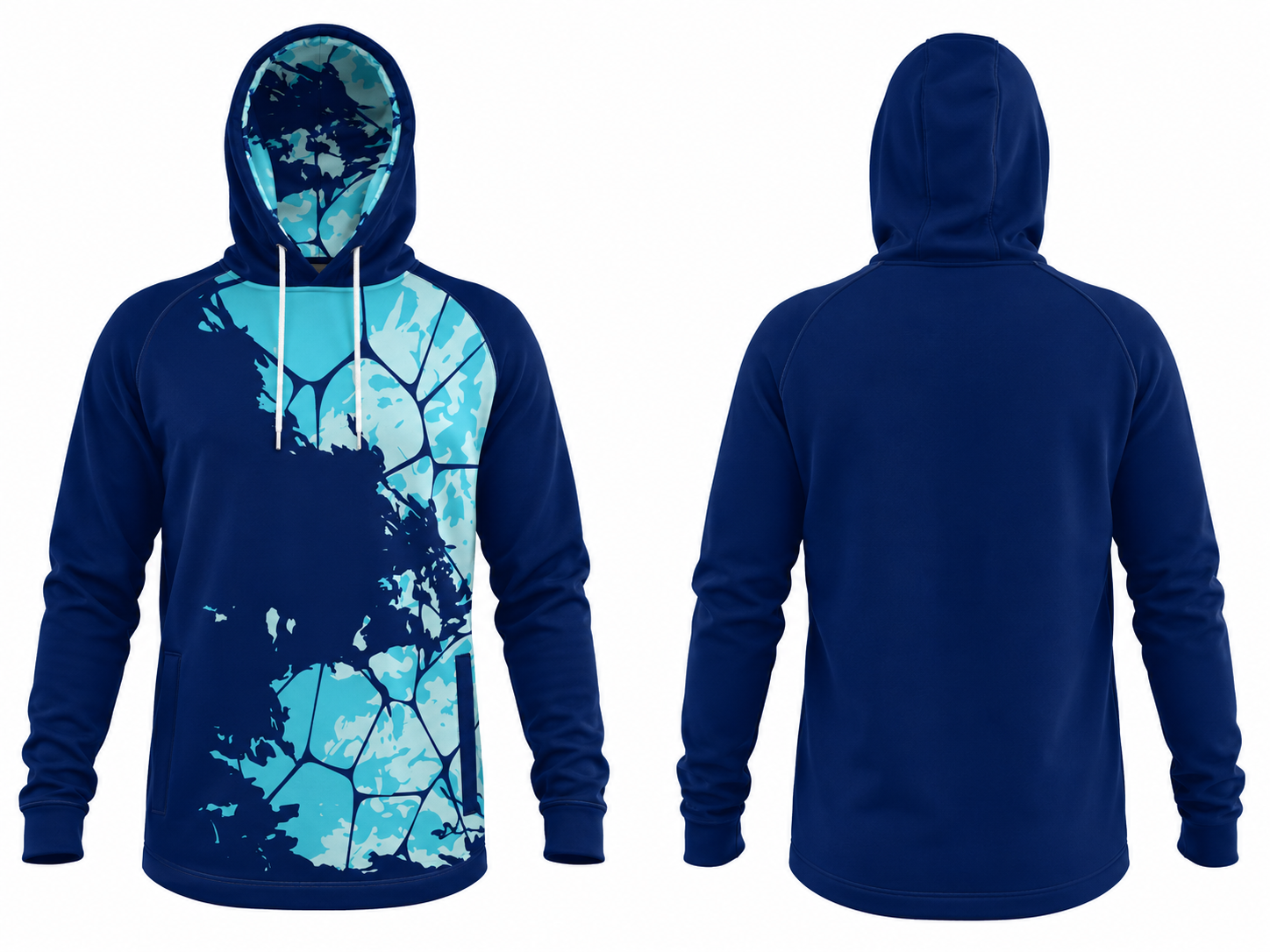 Sublimated Hybrid Hoodie