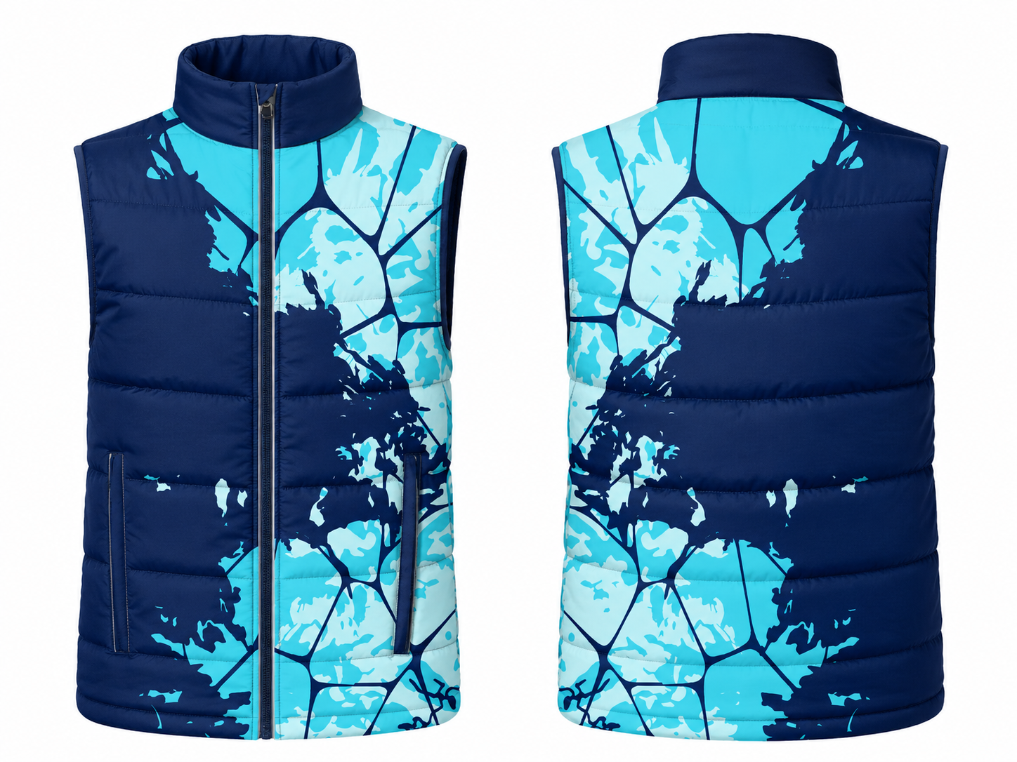 Sublimated Puffer Vest